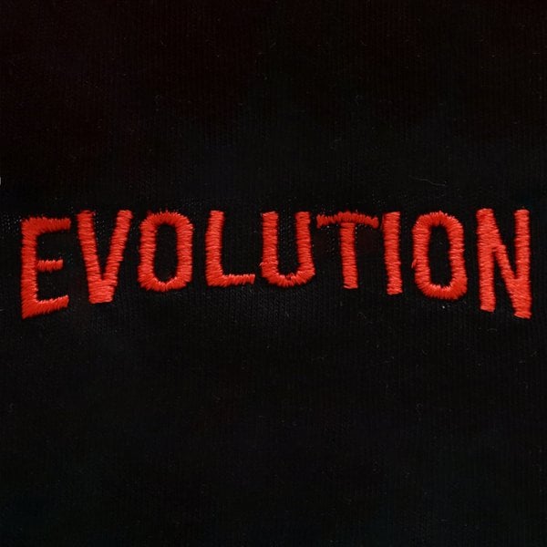 Evolution: Evrim T-Shirt (Nakış, %100 Pamuk)