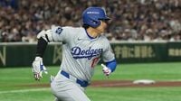 Dodgers vs. Cubs score: Shohei Ohtani makes history, Shota Imanaga gets wild and more from Tokyo Series Game 1