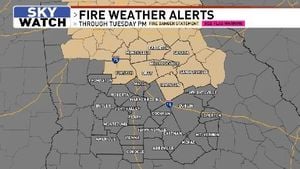 Red Flag Warnings Raise Wildfire Threat Across Southeast