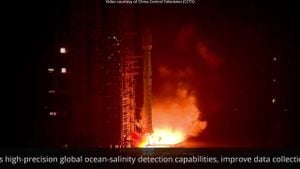 China Advances Marine Research With Salinity Detection Satellite