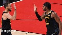 NBA play-offs: Stephen Curry's Golden State Warriors beat Houston Rockets