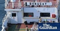French military detain two after boarding Russia-linked oil tanker suspected of launching drones