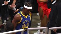 Warriors' Butler exits after hard fall, set for MRI