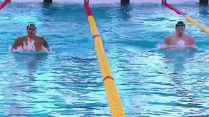 Casas Breaks American Record As Rivalry With Marchand Heats Up In Carmel