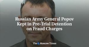 Prosecutors Demand General Popov's Transfer To Military Detention