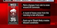 FIRST ALERT 6 WEATHER DAY: Blizzard conditions expected Wednesday