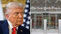 Trump’s $15B lawsuit against the NYT dismissed by judge