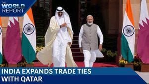 Qatar's Amir Makes Historic State Visit To India