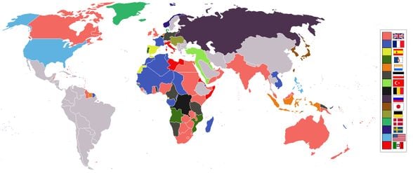 Dünya Üzerindeki Sömürge İmparatorlukları (19.yy)