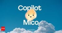 Explained: What is Mico, Microsoft's new 'animated' AI chatbot that users can talk to - The Times of India