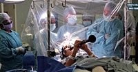 Parkinson's patient plays clarinet during brain surgery