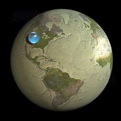 All the Water on Planet Earth