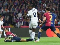 Inter's Thuram returns from injury, scores 30 seconds into Barca clash