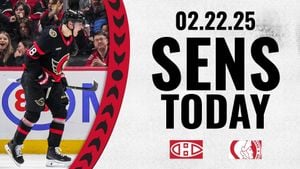 Canadiens Dominate Senators 5-2 Post 4 Nations Face-Off