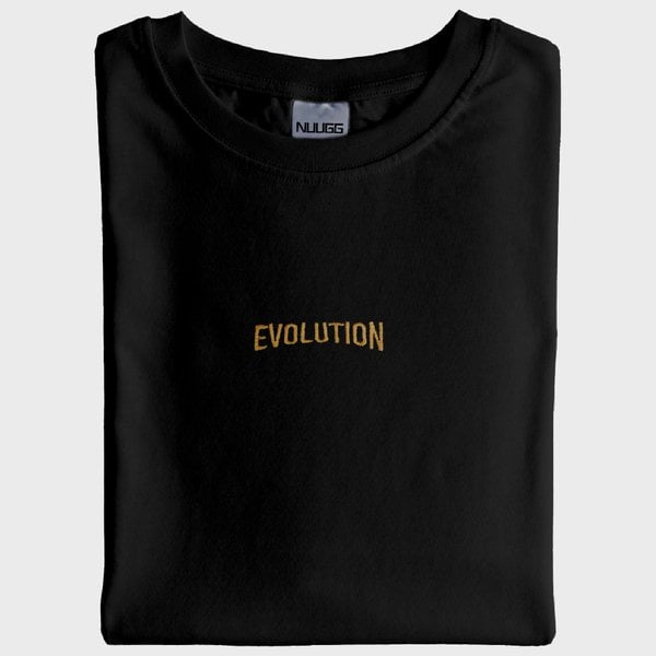 Evolution: Evrim T-Shirt (Nakış, %100 Pamuk)