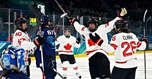 Canada Dominates Olympic Ice Hockey Openers With Dual 5-0 Wins