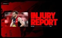 Injury news: Ridley to miss Crows clash, Parish progressing