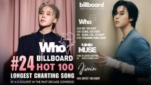 Jimin Breaks Record For Longest-Charting K-Pop Solo Song