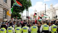 Six charged with terror offences over support for Palestine Action