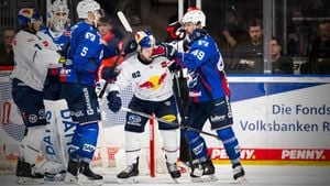 Adler Mannheim Faces EHC Red Bull München As DEL Playoffs Begin