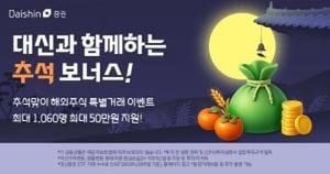 Daeshin Securities Launches Overseas ETF With Holiday Rewards