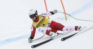 Feurstein Ends Austria’s Win Drought With Super-G Victory