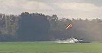 Moment plane 'nosedives into airfield just after takeoff' killing pilot