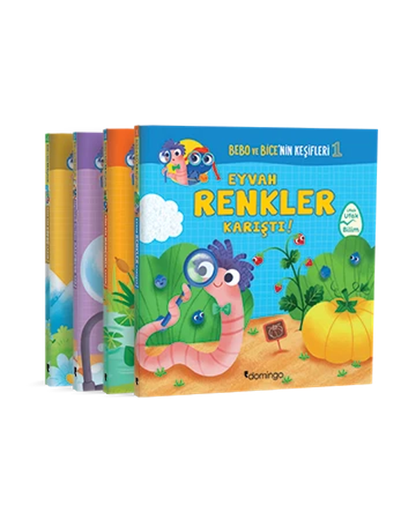 Bebo ve Bice'nin Keşifleri Seti (4 Kitap)