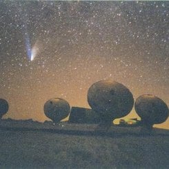 Hale-Bopp ve Plateau de Bure Interferometresi