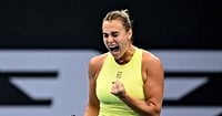 Sabalenka returns to Brisbane final with win over Muchova