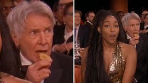 Harrison Ford Brings Humor To SAG Awards