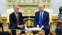 Trump signals optimism about US-Canada trade agreement: 'We've come a long way'