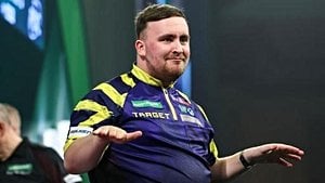 Littler And Van Gerwen Shine As Saudi Arabia Darts Masters Debuts