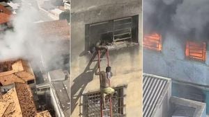 Massive Fire Engulfs Carnival Costume Factory In Rio