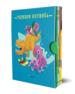 Tepeden Kuyruğa Serisi Kutulu Set (4 Kitap)
