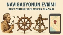 Navigasyonun Evrimi: Basit Yöntemlerden Modern Cihazlara