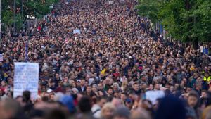 Serbians Protest Government After Deadly Roof Collapse