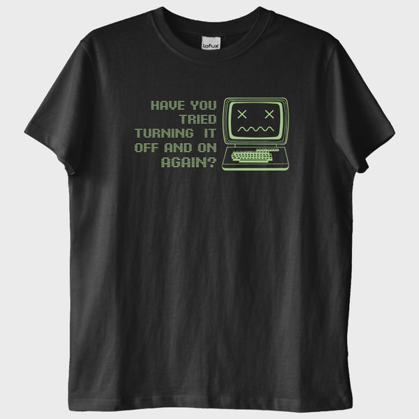 "Turn It Off and On Programmer" T-Shirt