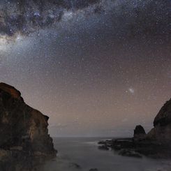 The Milky Way Over Pulpit Rock