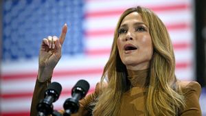 Jennifer Lopez Stands Against Trump And Supports Kamala Harris