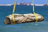 Egypt reveals 2,000-year-old ruins discovered in Alexandria waters