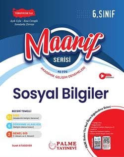 6.SINIF MAARİF SERİSİ SOSYAL BİLGİLER HAFTALIK DENEME (40FÖY)