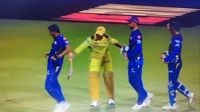 Watch: MS Dhoni Playfully Hits Deepak Chahar With Bat After CSK Secure 4-Wicket Win Over MI In IPL 2025 - News18