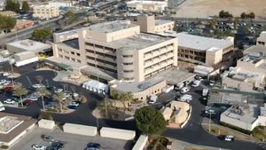 Man Stuck In Hospital Ceiling Causes Chaos