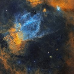 Pençe ve Kabarcık Bulutsuları