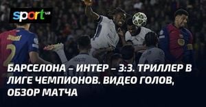 Barcelona And Inter Draw 3-3 In Champions League Thriller