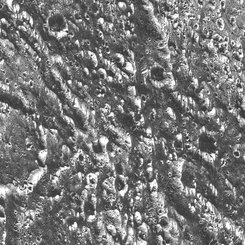 Ancient Cratered Plains on Ganymede