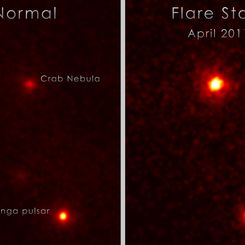 An Unexpected Flare from the Crab Nebula