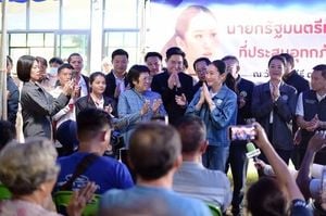 Prime Minister Leads Flood Relief Efforts In Chiang Rai