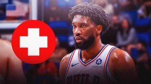 Joel Embiid Out For Remainder Of The Season Due To Knee Injury